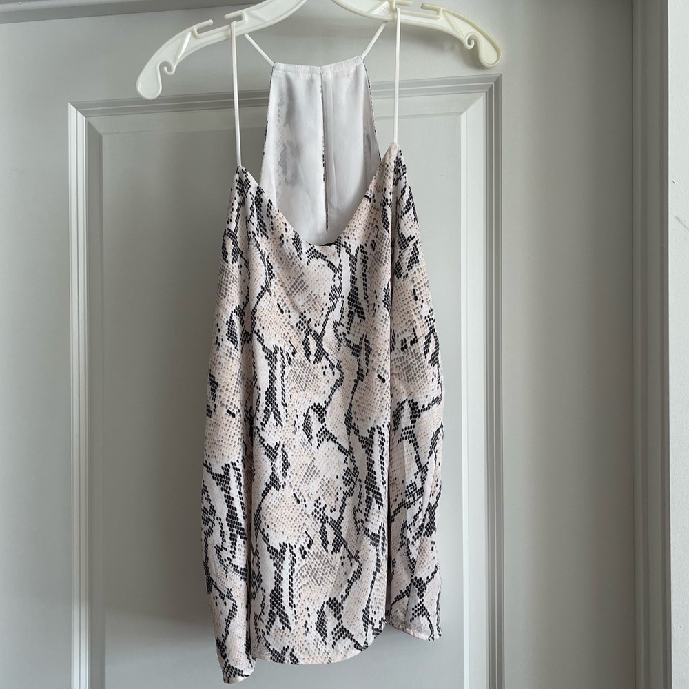 Express Snake skin top